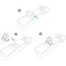 Крепление-адаптер Pgytech Osmo Pocket Data Port to Universal Mount (P-18C-031)